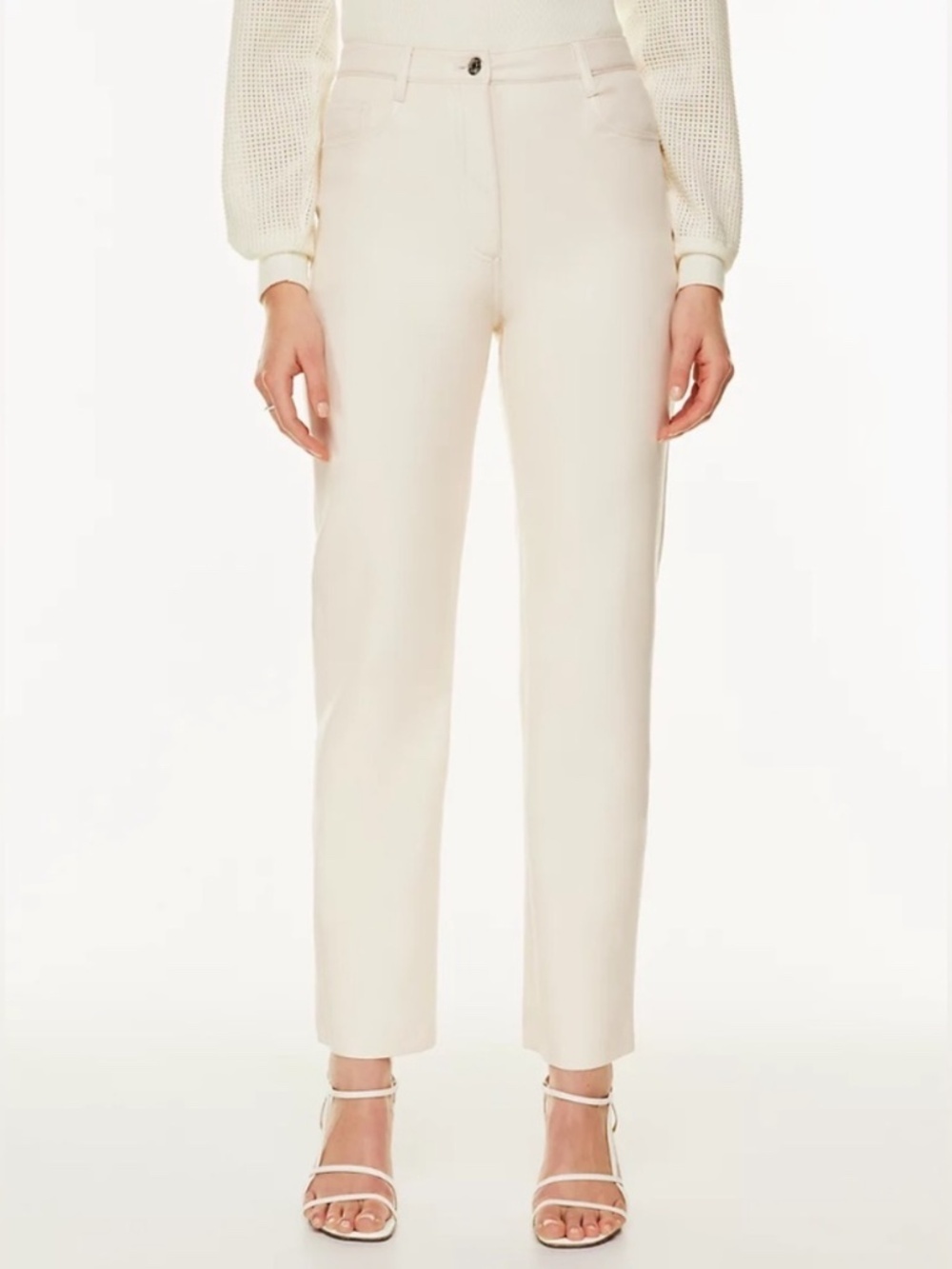 Wilfred The Melina Pant High-waisted Vegan Leather pants 14